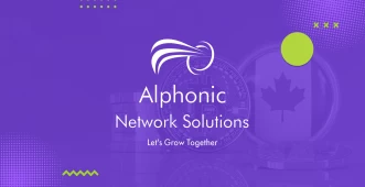 alphanic canadian influcing company in the feild of blockchain