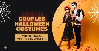 couples halloween banner