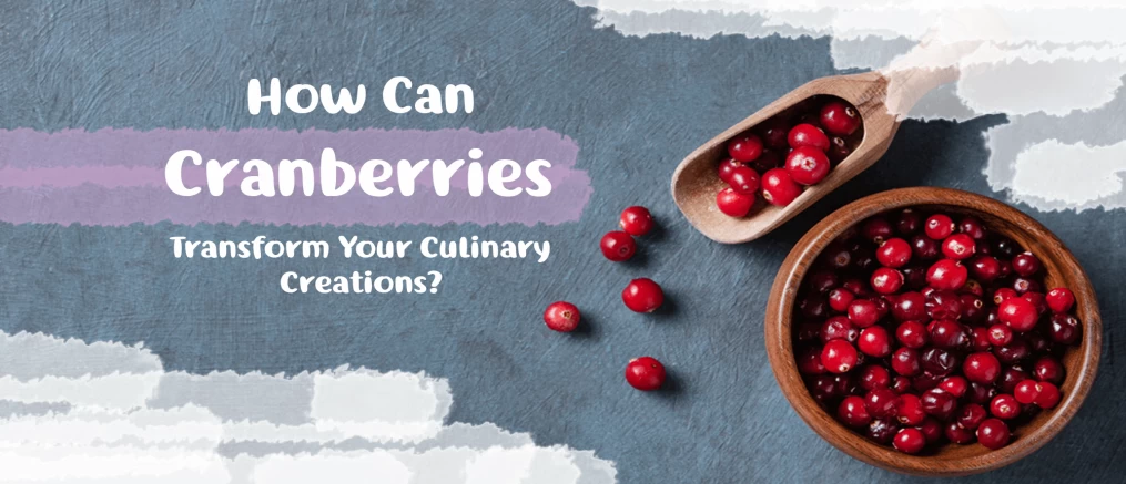 cranberries transform your culinary creations