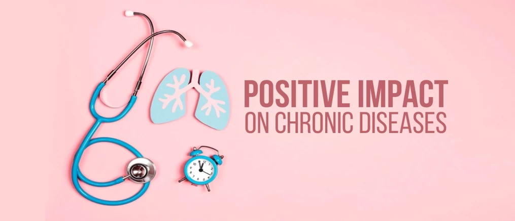 Positive impact on chronic diseases
